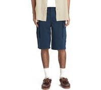 Timberland Brookline Twill Cargo Short Dark Sapphire Taille: W34 | Pantalons Cargo Outlet | Homme | Bleu