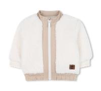 Timberland - Cardigan Polaire Doublé Zippé - Ivoire - Garçon - 18 Mois