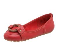 Timberland Carmona Ring Ballerines pour Femme, Rouge, 42 EU