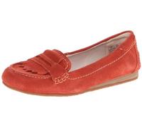 Timberland Caska Kiltie MOC, Mocassins Femme - Rouge (Dark Red Suede), 37.5 EU