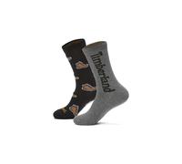 TIMBERLAND Chaussettes pueblo / gris foncé / noir / blanc, Taille 38-40,5