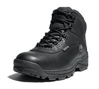 Timberland - - Chaussure à Lacets Blancs mi-Hauts pour Hommes, 45.5 EU, Black