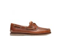 Timberland - Chaussure bateau classique en cuir - Homme - Chaussures - Brun - Taille: 43 EU