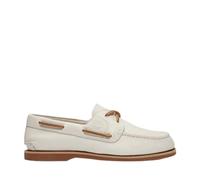 Timberland - Chaussure Bateau Classique - Femme - Chaussures - Blanc - Taille: 39 EU