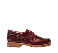 Timberland - Chaussure Bateau Cousue Main 3-Eye Lug - Homme - Chaussures - Rouge - Taille: 40 EU