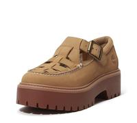 Timberland Chaussures à boucle plateforme Stone Street pour femme, Nubuck beige moyen, 7 Wide