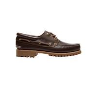 Timberland - Chaussures bateau - Timberland Authentic Boat Shoe Brown pour Homme en Cuir - Taille 8,5 US - Marron Marron 8,5 US