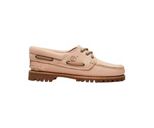 Timberland - Chaussures bateau - Timberland Authentic Boat Shoe W Light Pink Full Grain pour Femme en Cuir - Taille 7 US - Rose Rose 7 US