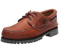 Timberland Chaussures de voile/bateau pour homme Chaussures basses Authentic Boat TB0A2PDQEJD Marron, Taille : 45 EU