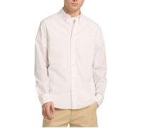 Timberland Chemise Poplin Stretch Blanc - TB0A6GRH100 M