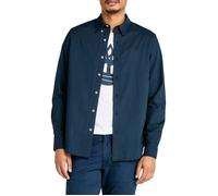 Timberland Solid Poplin Long Sleeve Shirt Bleu M Homme