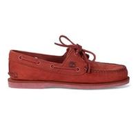 Timberland Classic Boat Shoe Dark Red Nubuck Taille: 41.5 W | Chaussures à Lacets Outlet | Homme | Rouge