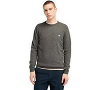 Timberland Cohas Brook Merino Crew Sweater Dark Grey Heather Taille: L | Pulls Outlet | Homme | Gris