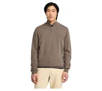 Timberland Cohas Brook Merino Pull zippé 1/4 pour homme TB0A2BF6, Marron (Choco Chip Heather), Medium