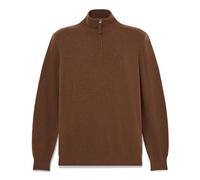 Timberland - Cohas Brooks Merino 1/4 Zip Sweater - Pullover homme Brownout Heather - XL
