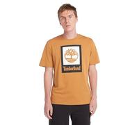 Timberland Colored T-Shirt à Manches Courtes pour Homme, Bottes de blé, XXL