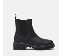 Timberland - Cortina Valley Mid Chelsea Boot - Bottes de pluie femme Jet Black - 38.5
