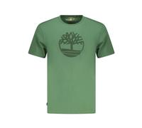 Timberland - Cotton T-Shirt - Homme - Tops - Vert - Taille: M