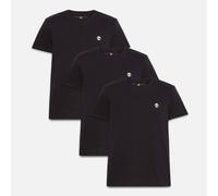 Timberland Dunstan River 3x Pack Short Sleeve T-shirt Noir XL Homme