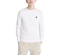 Timberland Dunstan River T-shirt à manches longues pour homme Blanc Code TB0A2BQ3100, Blanc, XXL