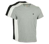 Timberland T-shirt Basic Jersey Slim manches courtes Lot de 3 Blanc XL Homme