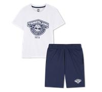 Timberland - Ensemble Tee-shirt Et Bermuda - Slate Blue - Garçon - 14 Ans