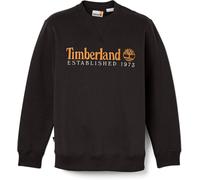 Timberland Logo Brush Back Crew Neck