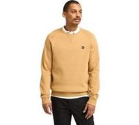 Timberland Exeter River Brushed Back Crew Sweatshirt Light Wheat Boot Taille: M | Pulls Outlet | Homme | Marron