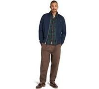 Timberland Exeter River Brushed Back Full Zip Funnel Neck Dark Sapphire Taille: S | Vestes légères Outlet | Homme | Bleu