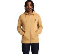 Sweatshirt à capuche Timberland Exeter River Basic Brushed Back Full Zip jaune - M