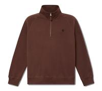 Timberland - Exeter River Tree Embroidered Logo 1/4 Zip Lb - Pullover homme Chicory Coffee - M