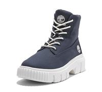 Timberland Femme Bottes mi-Hautes en Dentelle Oxford, Noir, 36 EU