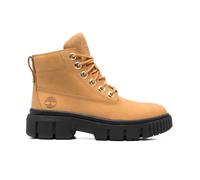 Timberland, Femme, Chaussures, Brun, Taille: 38 1/2 EU Botte Marron Mid Lace-Up