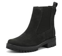 Timberland Femme Courmayeur Valley Bottines Chelsea, Noir Black Nubuck, 36 EU