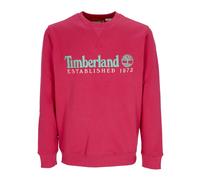 Timberland, Femme, Sweatshirts et sweats à capuche, Rouge, Taille: 40 FR SweaT-shirt ras du cou vintage Logo 1973