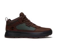 Timberland - Field Trekker Low Lace Up Sneaker - Baskets - EU 43,5 - dark brown / nubuck / w dark green