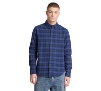 Timberland Flannel Check Regular Long Sleeve Shirt Bleu S Homme