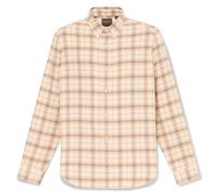 Timberland - Chemise en flannelle de coton - Flannel Check Shirt White Smoke Yd pour Homme en Coton - Taille S - Beige Beige S