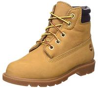 Timberland Garçon Unisex Kinder 6in Water Resistant Basic (Toddler) Bateau à Cheville, Wheat, 22 EU