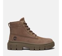 Timberland - Greyfield Mid Boot - Bottes de pluie femme Medium Brown Nubuck - 38