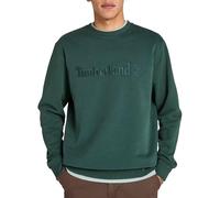 Sweat-shirt hommes Timberland Embroidery Tonal Crew Neck Vert EU M