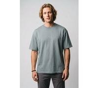 Timberland Hampthon Tonal Stack Logo Tee Silver Blue Taille: S | T-shirts Basiques Outlet | Homme | Bleu