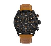 Timberland Montre TBL14816JLB-02 Chronographe Cuir Étanchéité 30 Atm