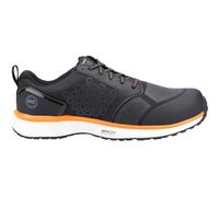 Timberland PRO Homme Reaxion ESD NT FP S3 Chaussure de Protection Incendie et de sécurité, Noir/Orange, 40 EU