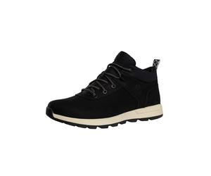 Timberland Homme Baskets Mi-Hautes en Cuir À Lacets Sprint Basic, Black, 42 EU