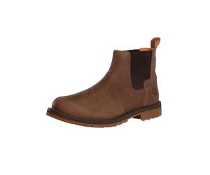 Timberland Homme Bottes Chelsea Mi-Hautes En Cuir Redwood Falls, Medium Brown