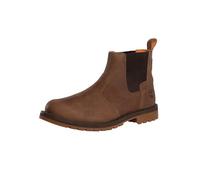 Timberland Pour des hommes Bottes Chelsea mi-hautes en cuir Redwood Falls, marro