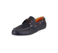 Timberland Homme Cedar Bay 2 Eye Boat Shoe, Navy Full Grain, 45.5 EU