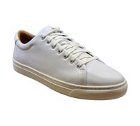 Timberland, Homme, Chaussures, Blanc, Taille: 40 1/2 EU Bamba Leather Baskets