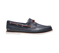 Timberland, Homme, Chaussures, Bleu, Taille: 46 EU Sandales en Cuir Bleu Marin